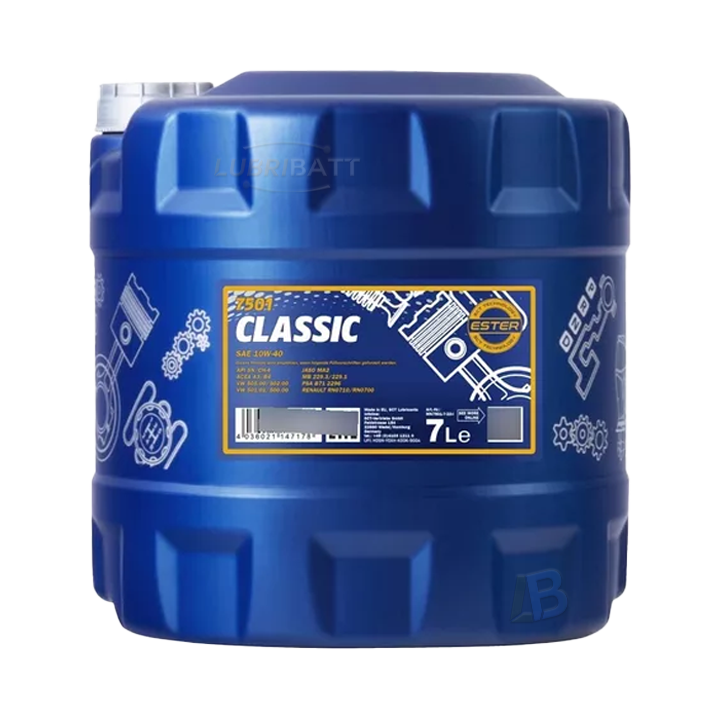 MANNOL 10W40 7LT CLASSIC - LubriBatt - Talca, Villarrica, Los Ángeles ...
